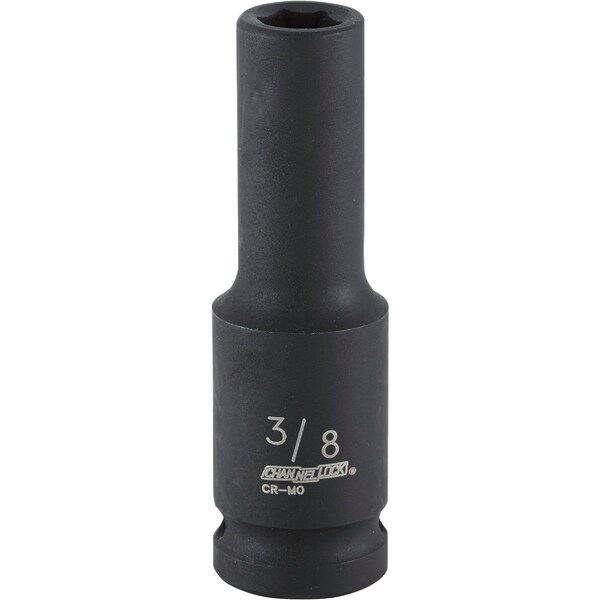 Channellock 1/2 In. Drive 3/8 In. 6-Point Deep Standard Impact Socket 314714 - main